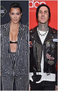 Kourtney Kardashian and Travis Barker Hang Out Together at Kris Jenner's Palm Springs Home