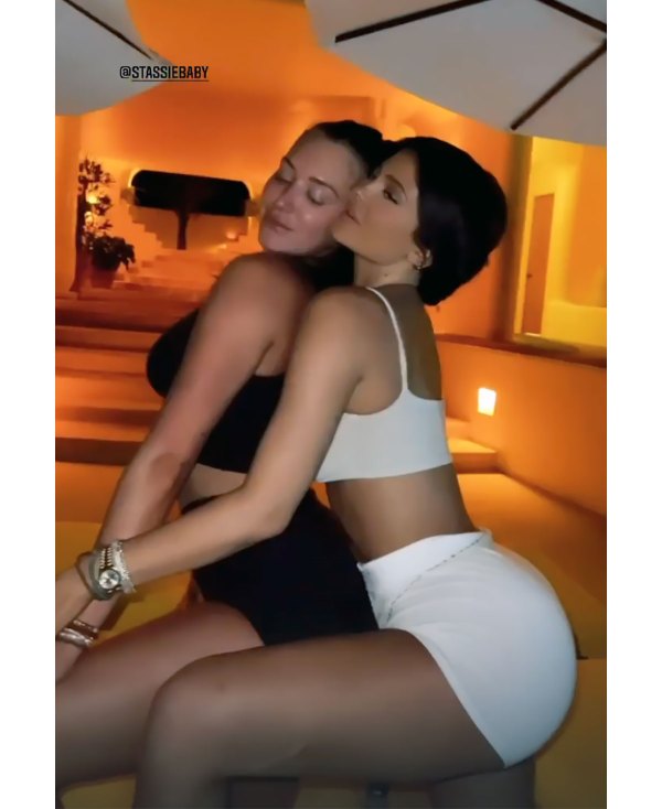 Kylie Jenner And Stassie Karanikolaous Hottest Twinning Moments 