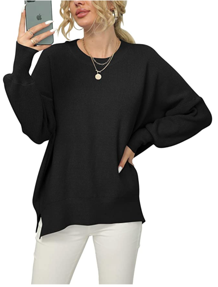 Logene Simple Knit Sweater Will Get You Into the Coziest Mood | Us Weekly