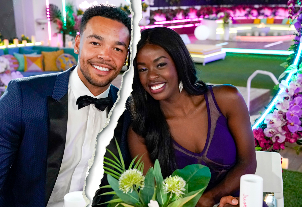 Love Island’s Justine Ndiba and Caleb Corprew Split Fashion Model Secret