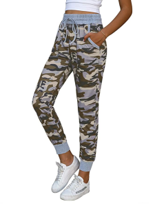 NIMIN Women's High Waist Drawstrings Jogger Sweatpants