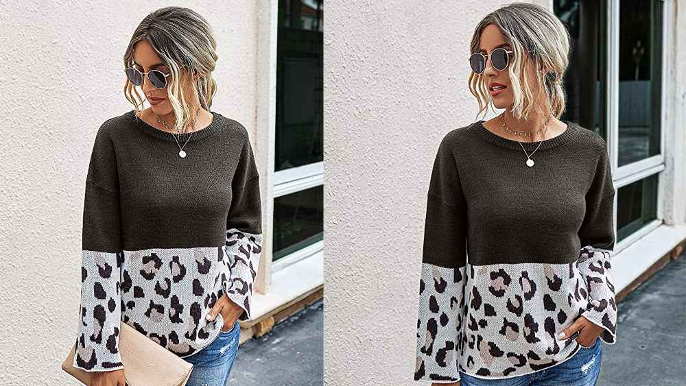 Prettygarden Leopard Sweater Is a Great Transitional Spring Knit | Us ...