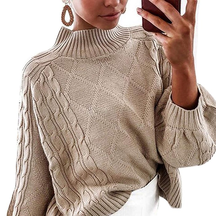 Choies Lantern-Sleeve Sweater Will Keep You Chic All Winter Long