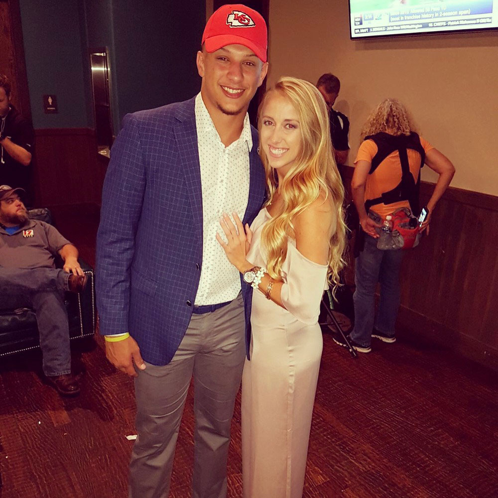 When Are Patrick Mahomes & Brittany Matthews Getting Married? She Dropped A  Hint