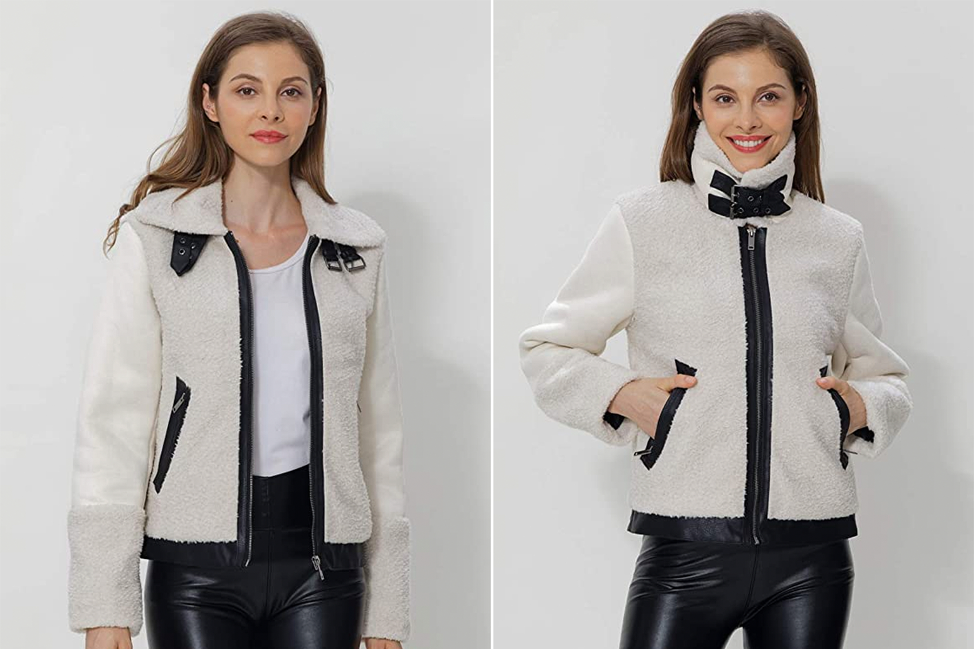 Trendy sherpa store jacket