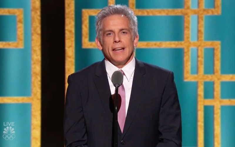 Ben Stiller Jokes He Dyed Hair Gray During Golden Globes 2021