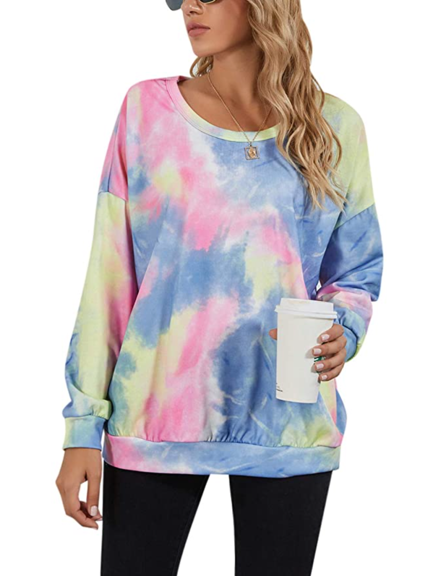 Blooming Jelly Tie-Dye Sweatshirt Adds Good Vibes to Your Instagram ...