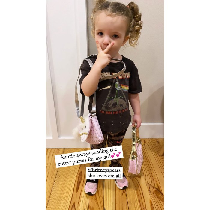 Britney Spears Gives Jamie Lynn S Daughter Ivey Cutest Purses