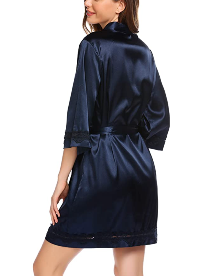 Ekouaer Satin Robe Will Make Your Mornings Feel So Luxurious Us Weekly 