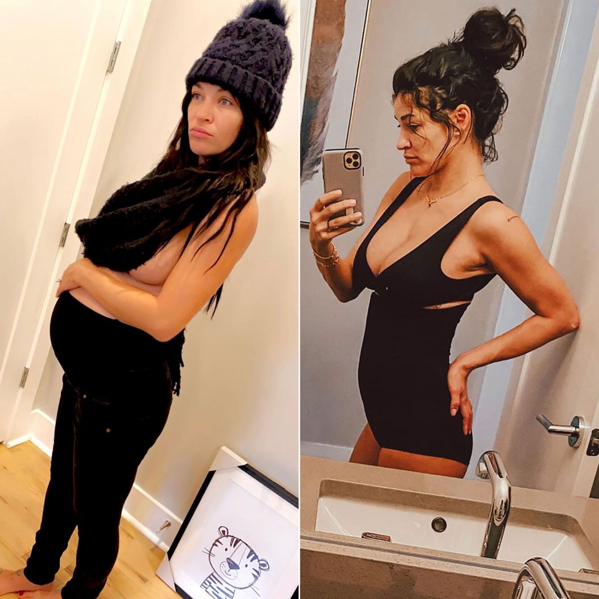 1200px x 1200px - Jessica Szohr Praises Postpartum Body 6 Weeks After Birth: Pics