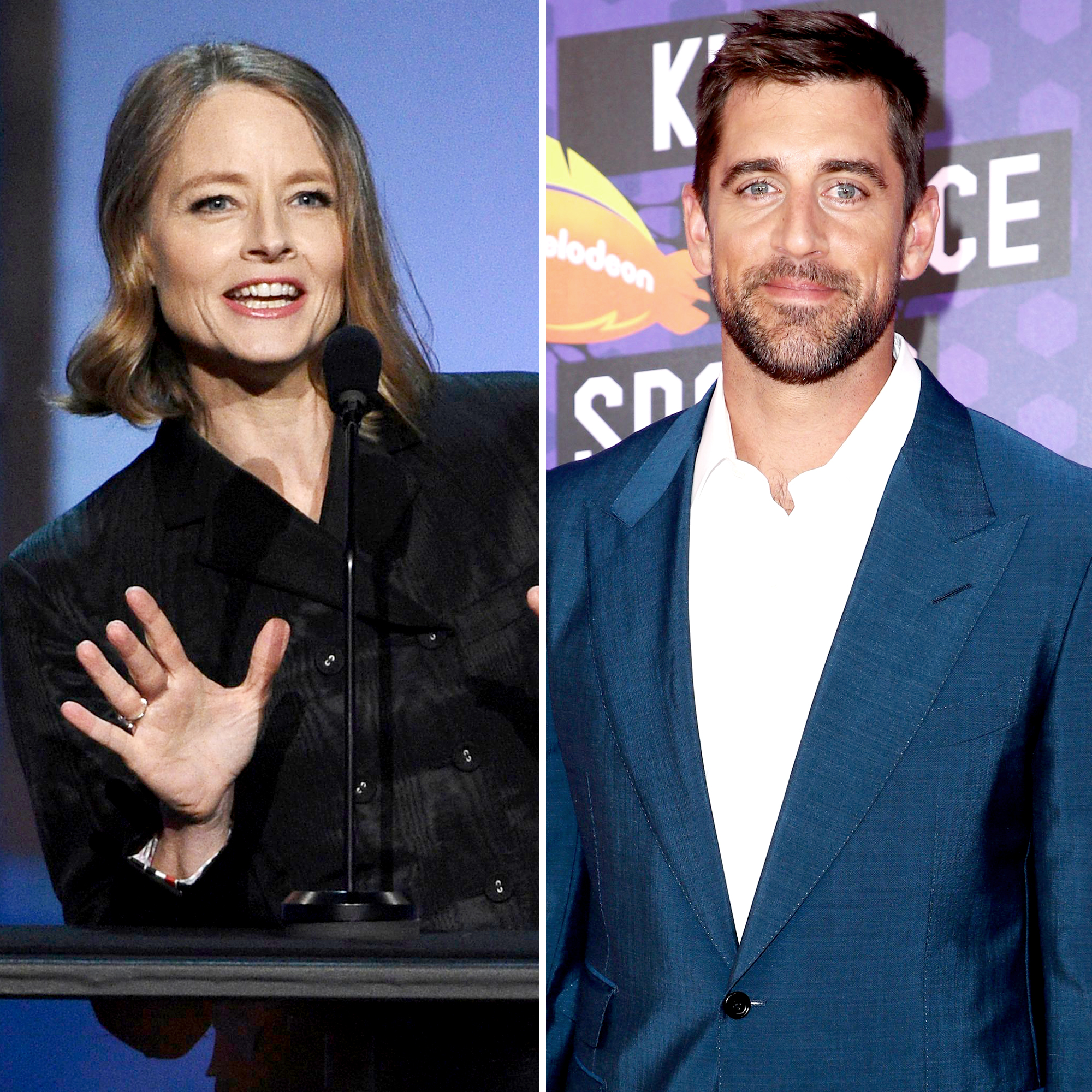 Jodie Foster Porn Captions - Jodie Foster Says She Doesn't Know Aaron Rodgers After Shout-Out