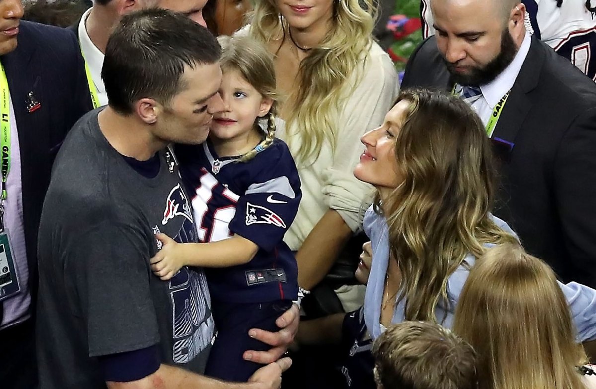 NFL Players Celebrating Super Bowl Wins With Their Kids: Pics