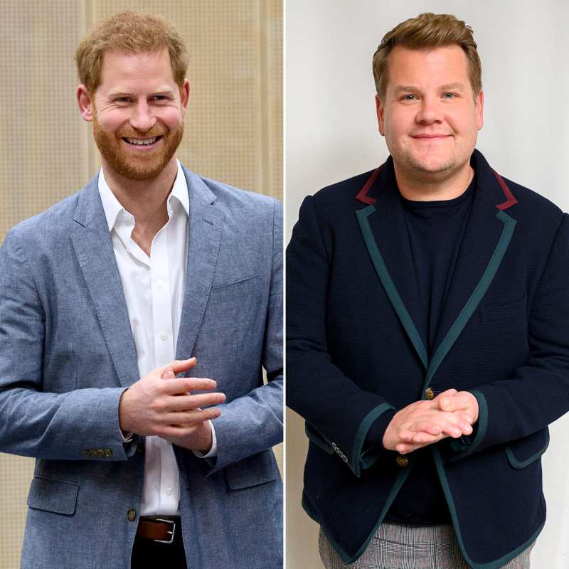 Prince Harry Spotted Filming Alongside James Corden in Los Angeles After Stepping Away From Royal Duties
