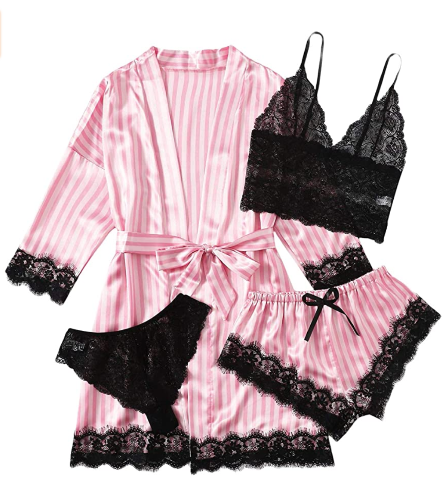 Soly Hux Sleepwear Set Will Make You Feel Good for Valentine’s Day | Us ...