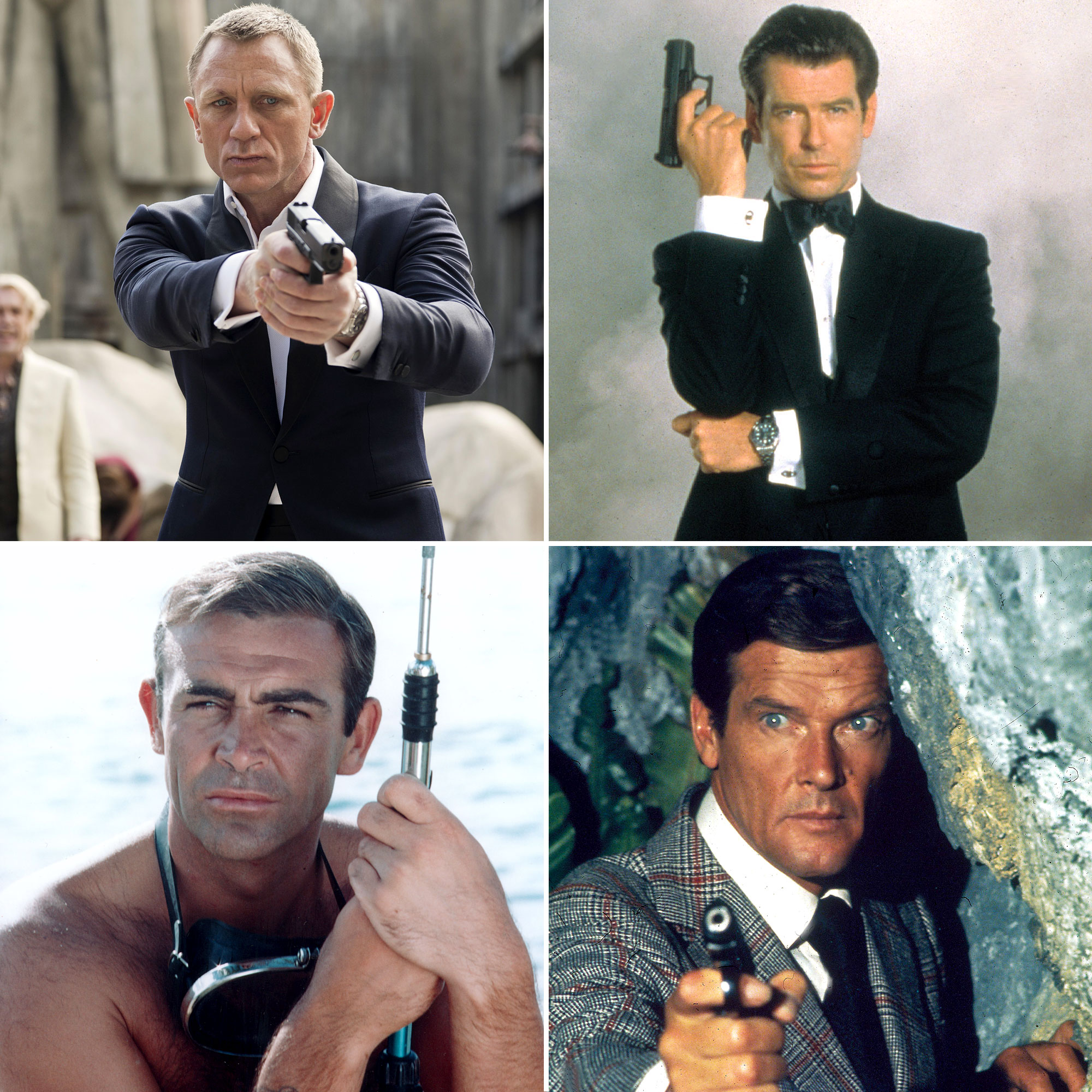 All the actors who have played James Bond - AS USA
