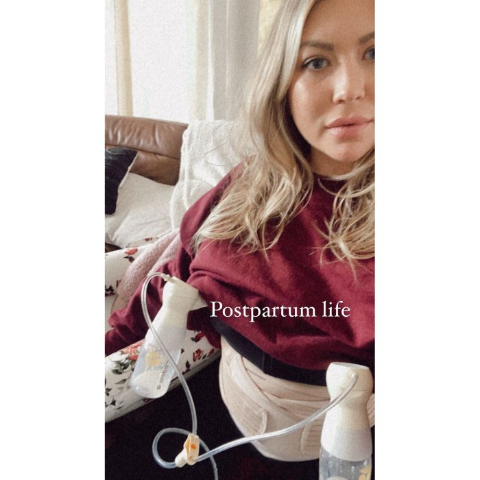 Stassi Schroeder breast pumps