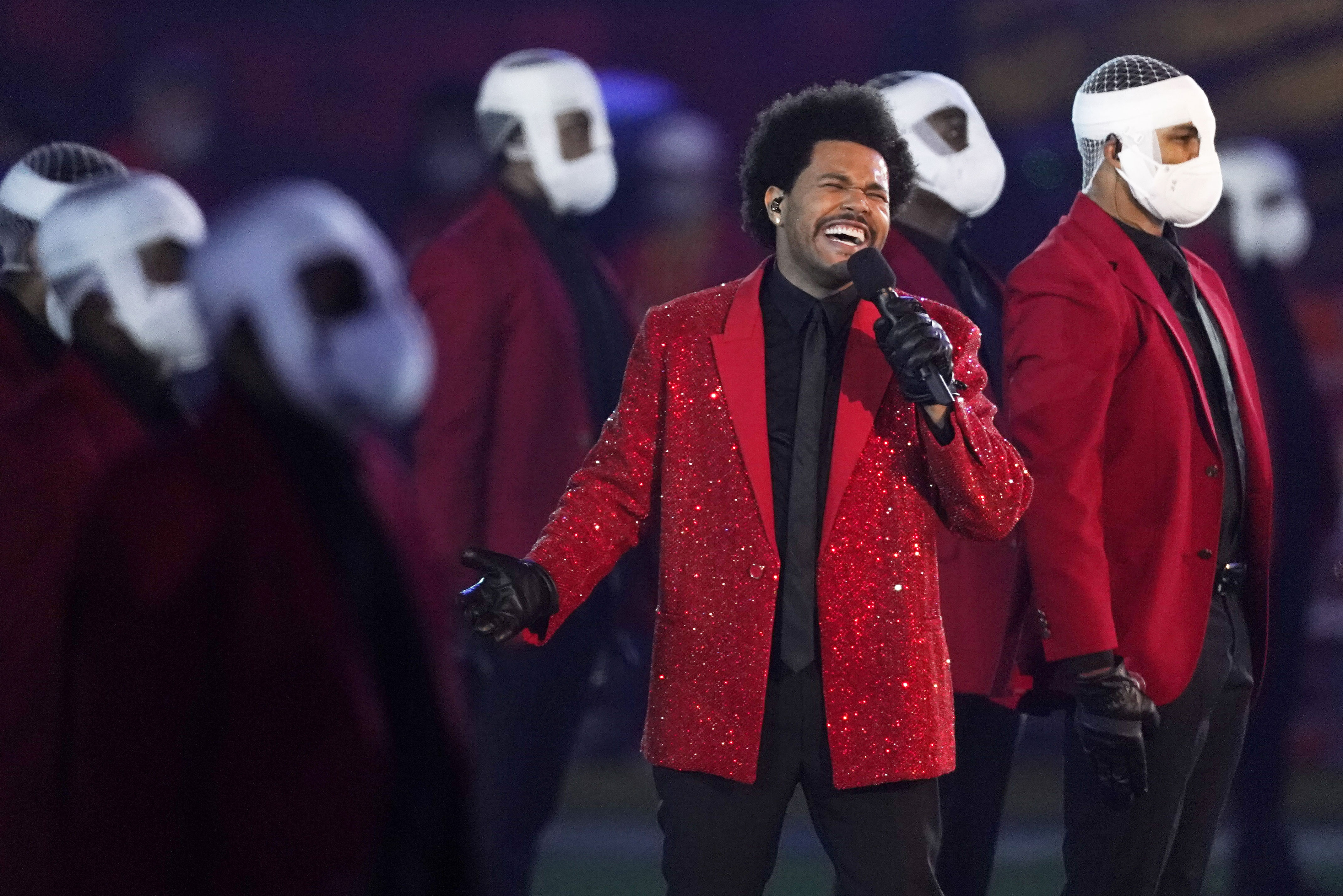 Why Does The Weeknd Wear Bandages? Before Super Bowl, He Explains