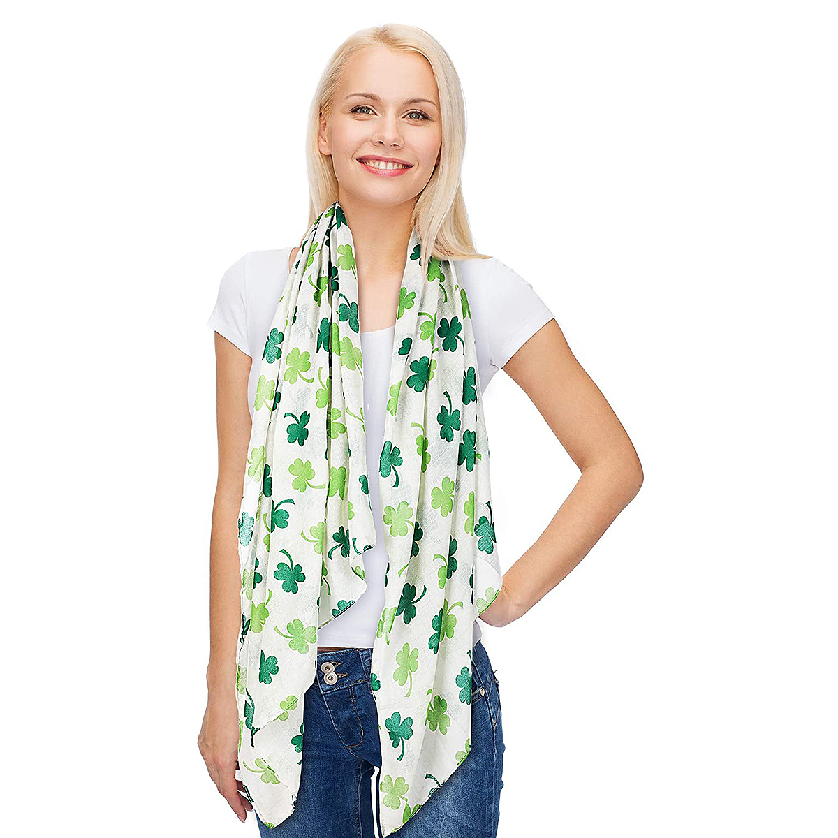 st-patricks-day-shamrock-scarf