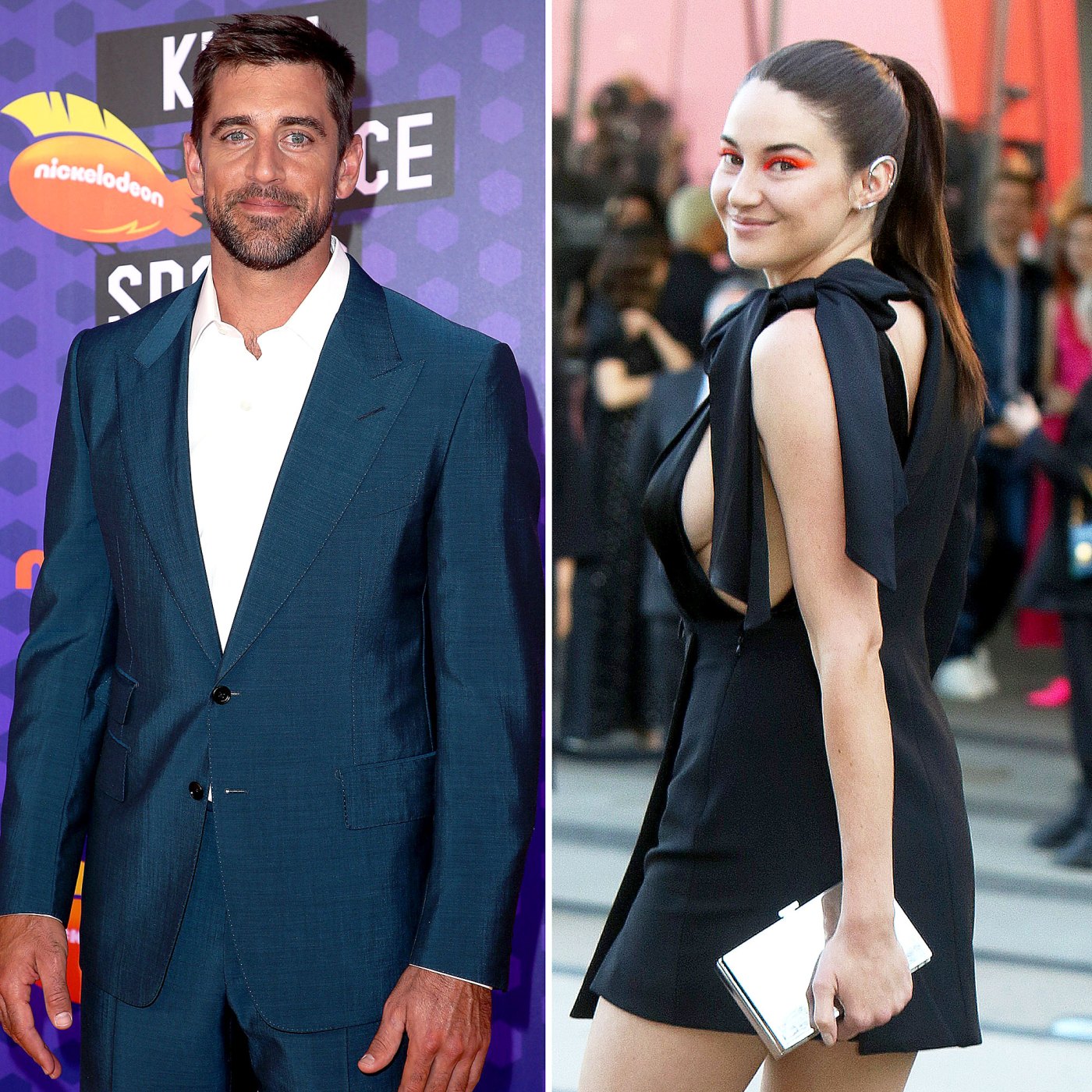 Aaron Rodgers, Shailene Woodley Hold Hands in Cute Photo