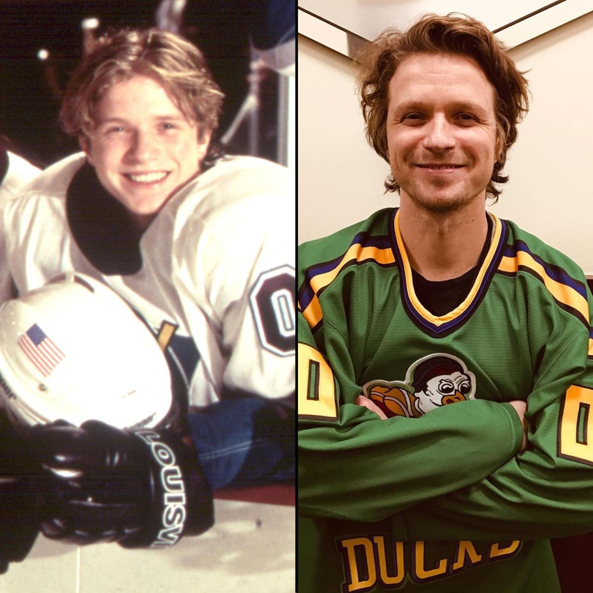 Canucks players meet cast of the Mighty Ducks movie