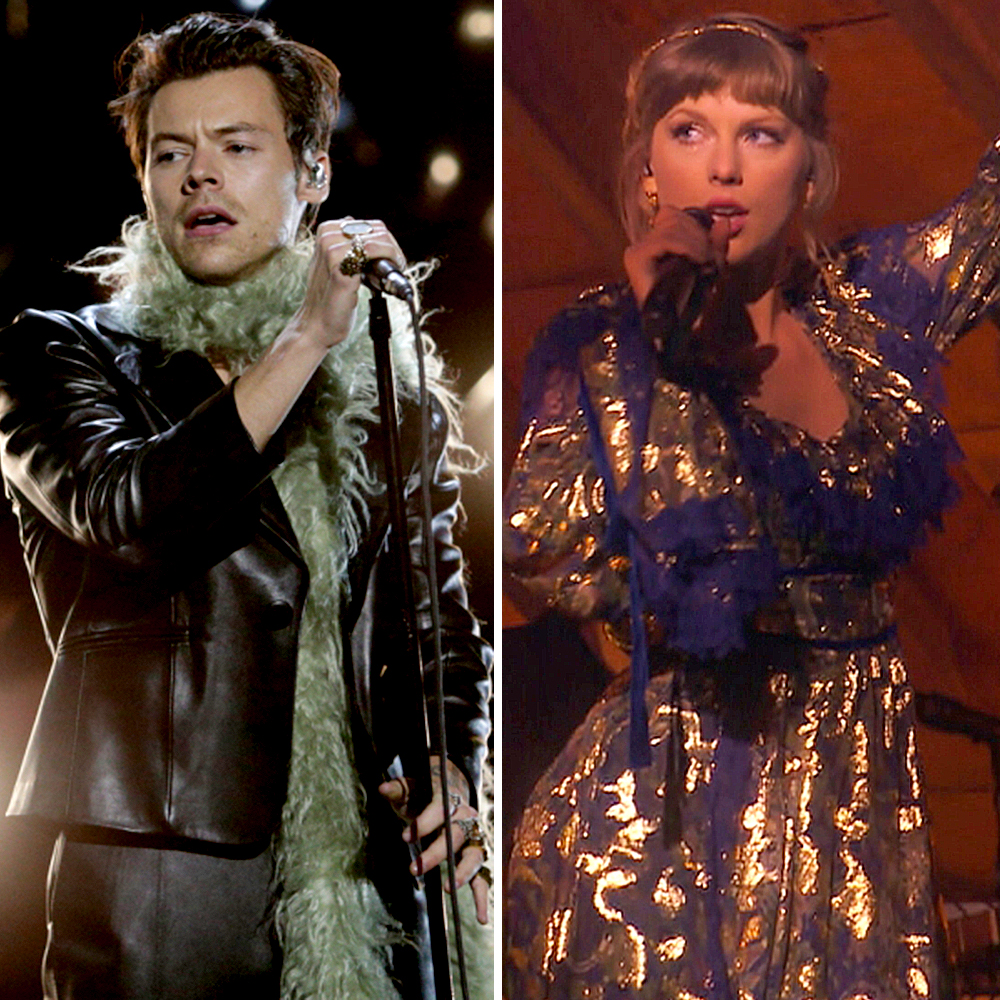 Taylor Swift Solo Porn - Grammys 2021 Best Performances: Harry Styles, Taylor Swift, More