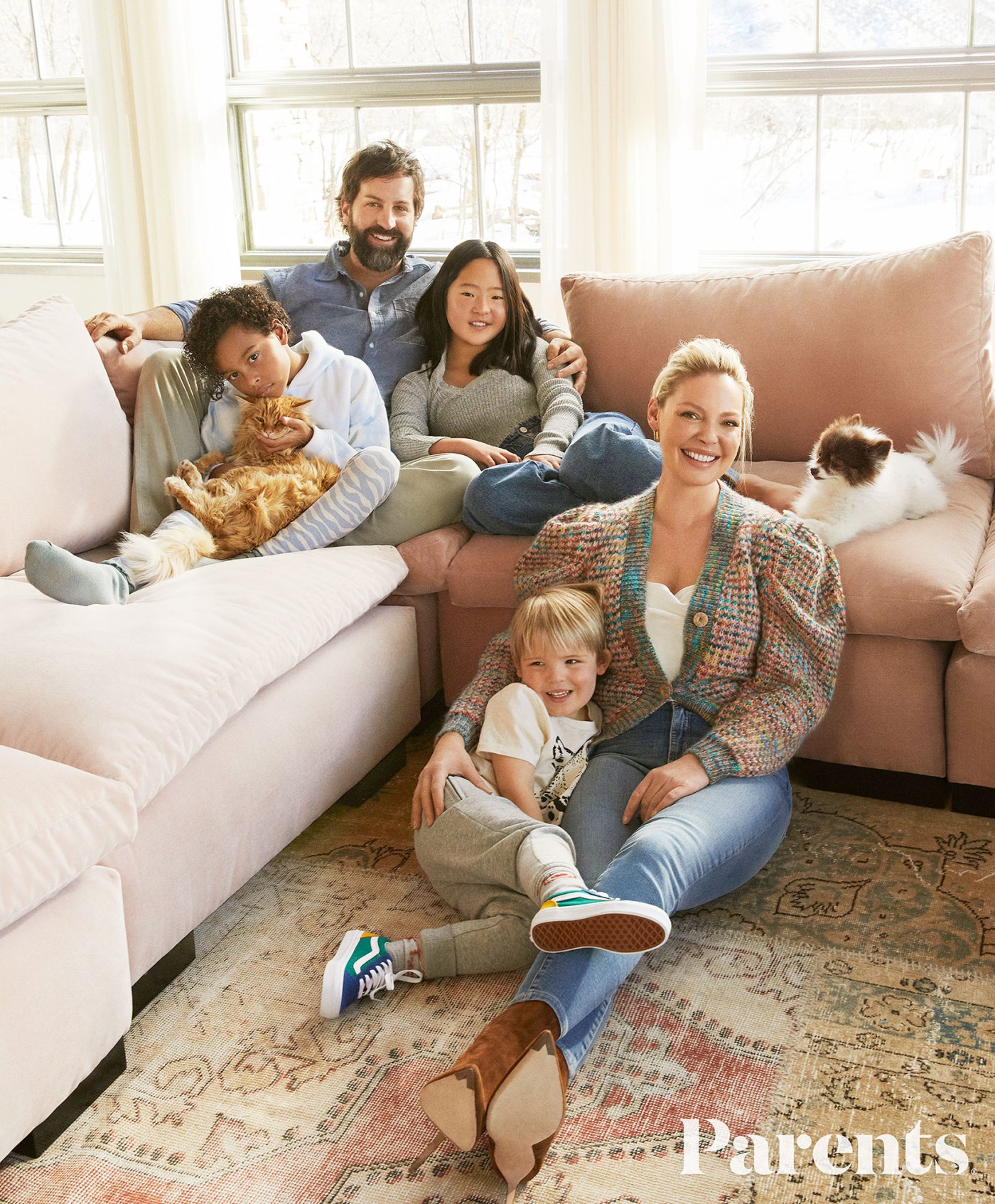 Katherine Heigl Talks To Daughters About