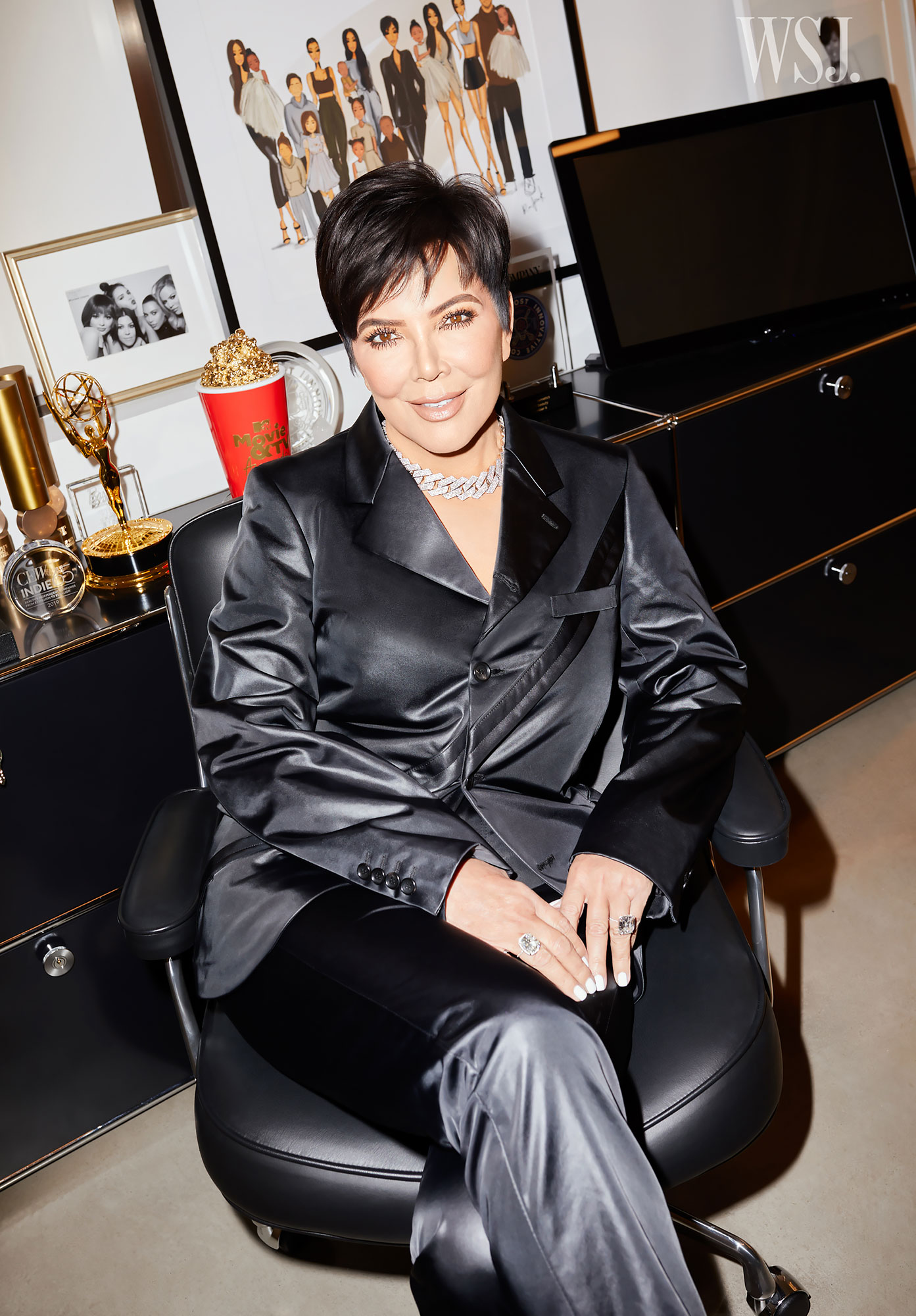 Kris Jenner's Stylish Fashion Choices Inspired by Her Kids