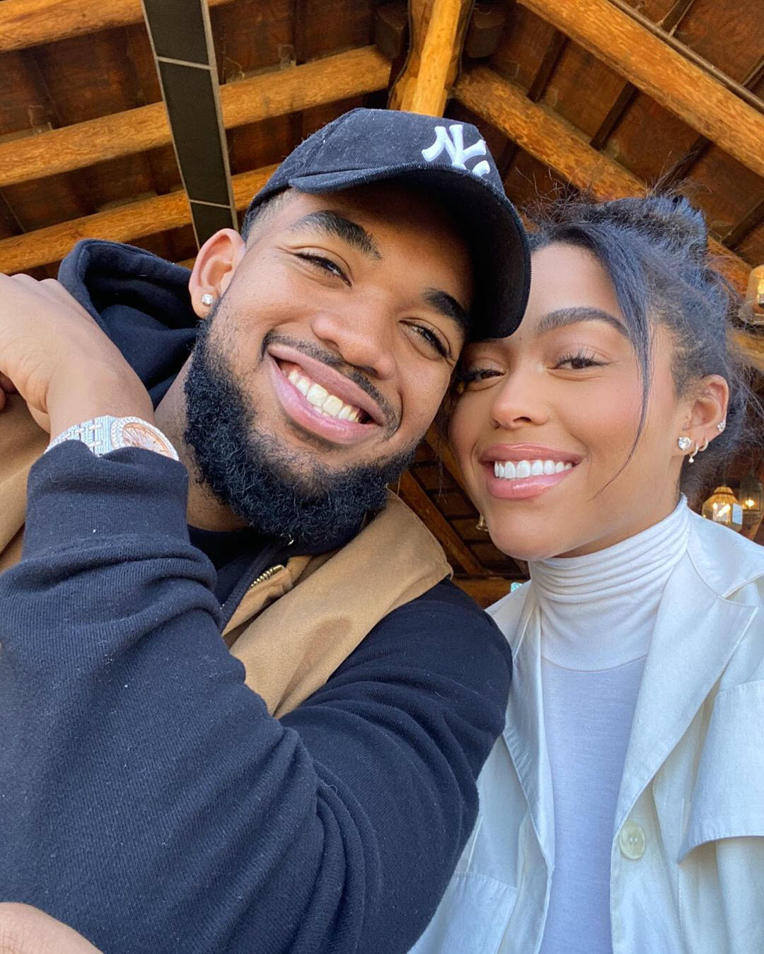 Karl Anthony-Towns Addresses Critics Who Say Jordyn Woods Has Had