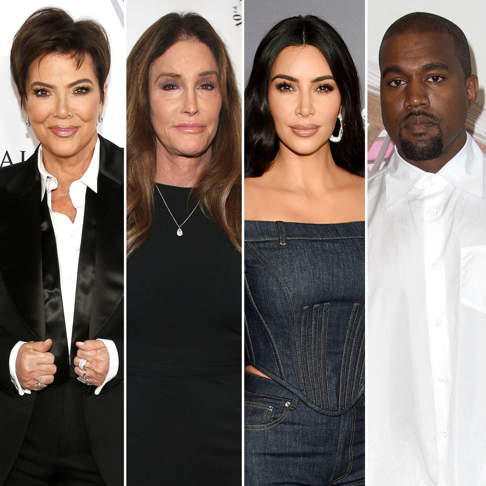 Kris, Caitlyn Jenner Break Silence on Kim Kardashian, Kanye West Split ...