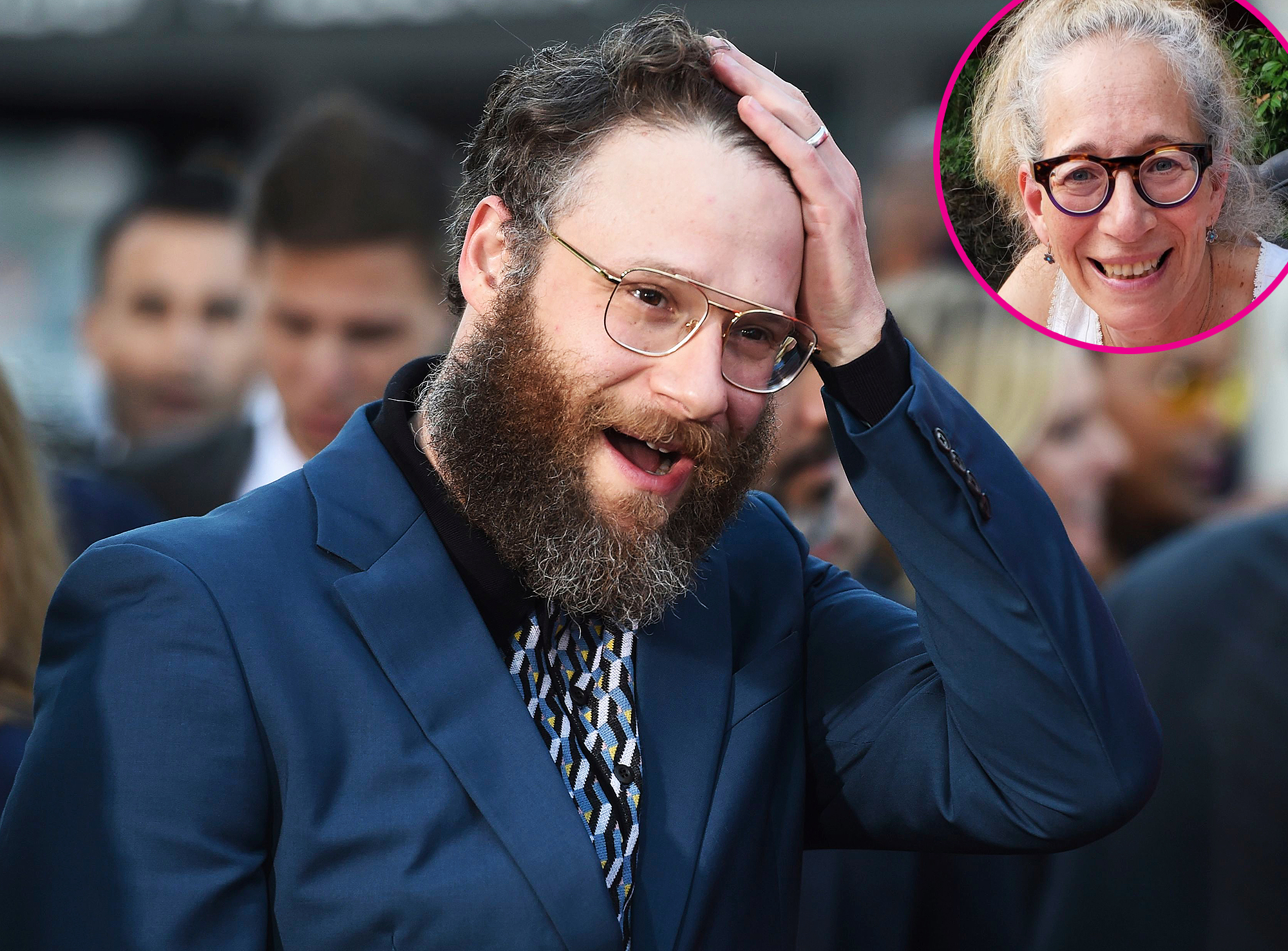 Seth Rogen Is Concerned About His Mom's Camel Toe