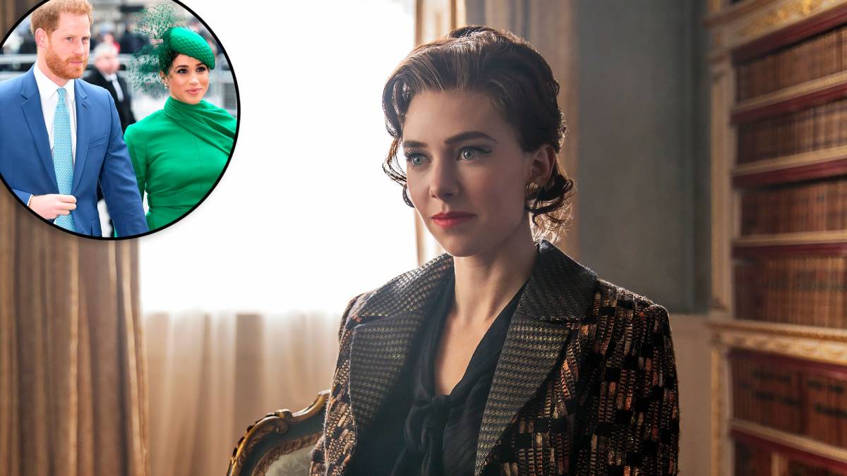 Vanessa Kirby on Prince Harry, Meghan Markle Watching 'The Crown'