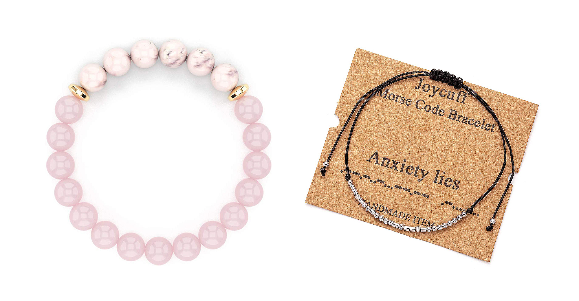 Anxiety Bracelet  Amethyst  Onyx with Hamsa  Spirit Connexions