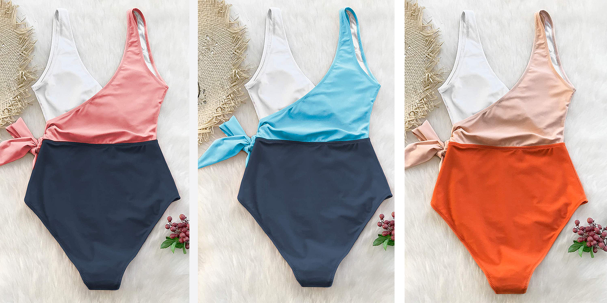 colorful bathing suits