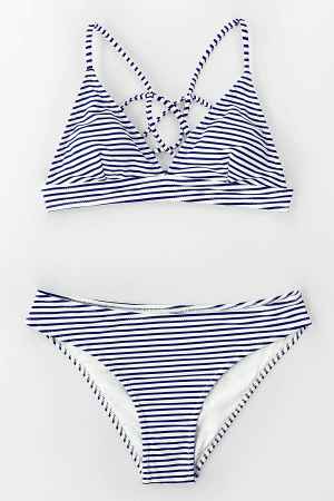 Heidi Klum's Striped Bikini — This Look-Alike Is Just $29 | Us Weekly