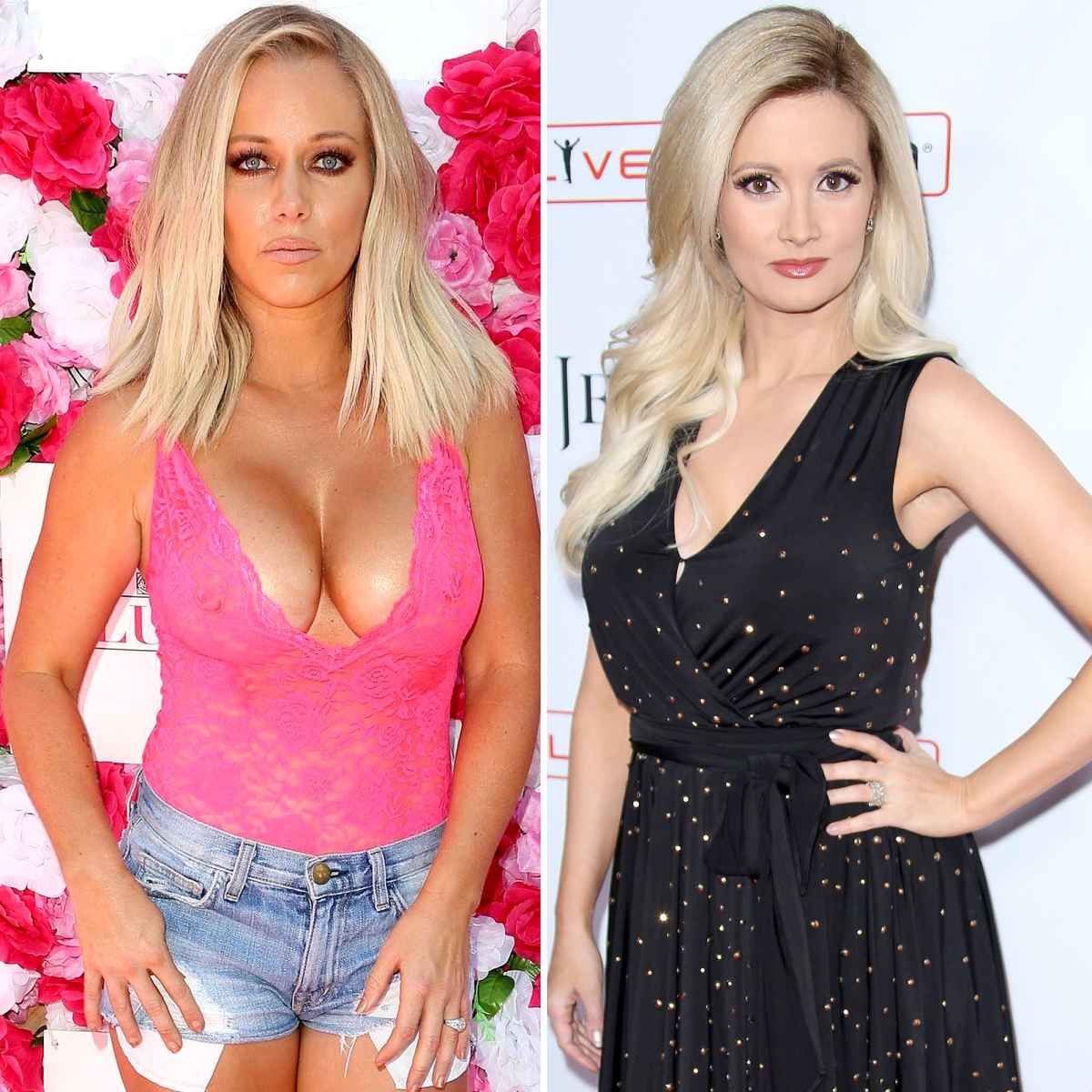 Holly Madison shows off her baby bump after Kendra Wilson declares 'war' on  her