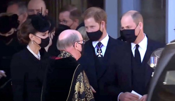 How William, Harry Showed Each Other Support at Philip’s Funeral | Us ...