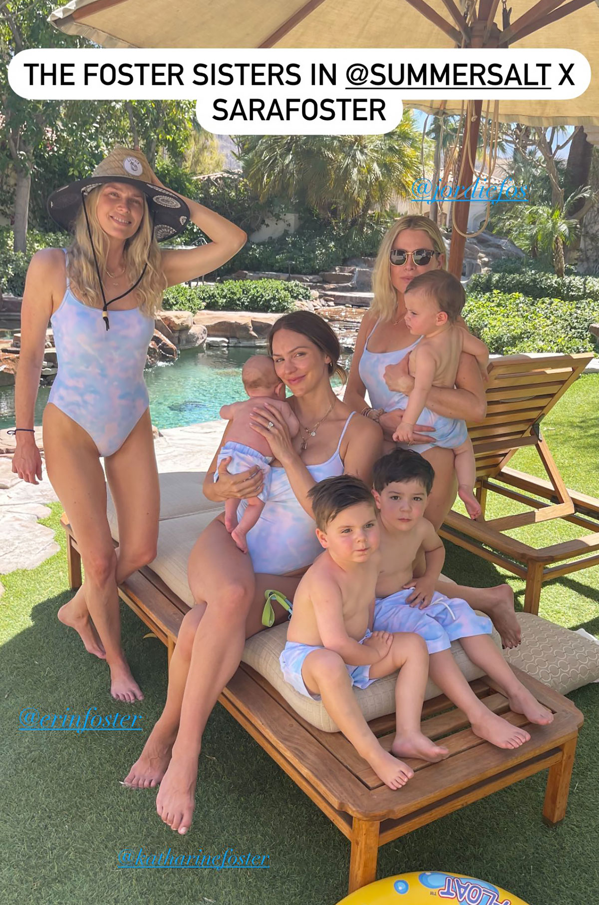 Katharine McPhee and Baby Boy Wear Matching Swimsuits Us Weekly