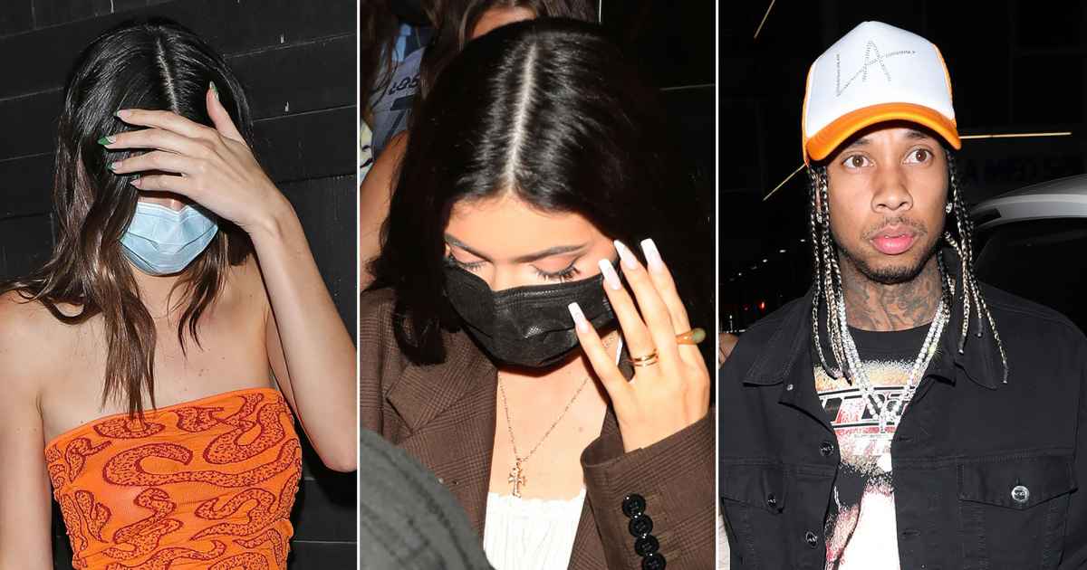 Kendall Jenner, Devin Booker, Kylie Jenner Avoid Tyga on Night Out