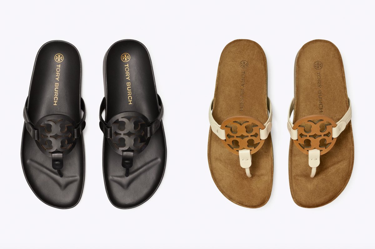 The Tory Burch Miller Cloud Sandals Are 30% Off