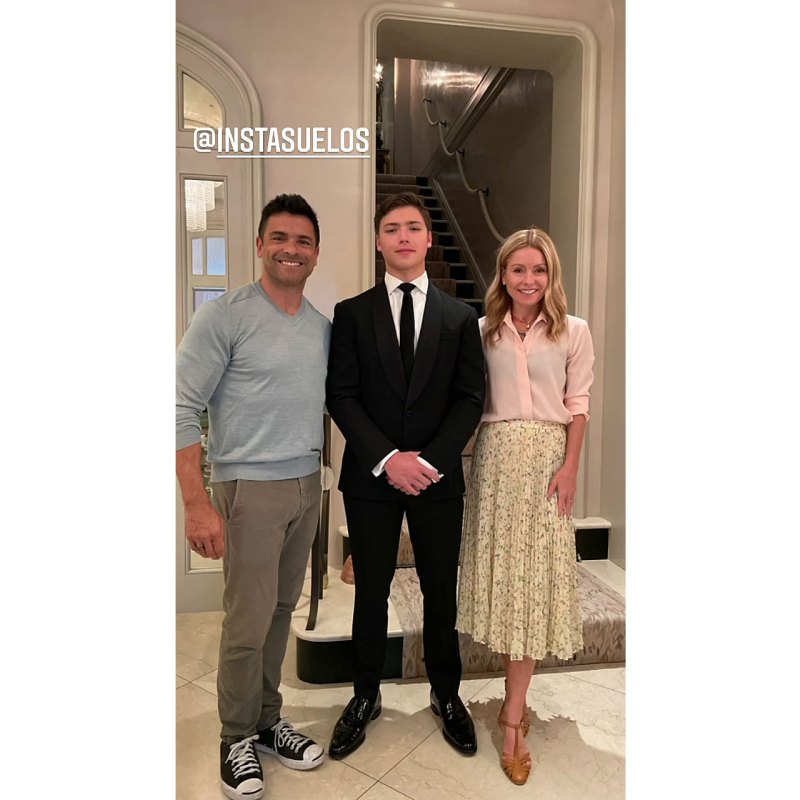 Kelly Ripa Mark Consuelos Son Joaquin Goes To Prom Photos 3015