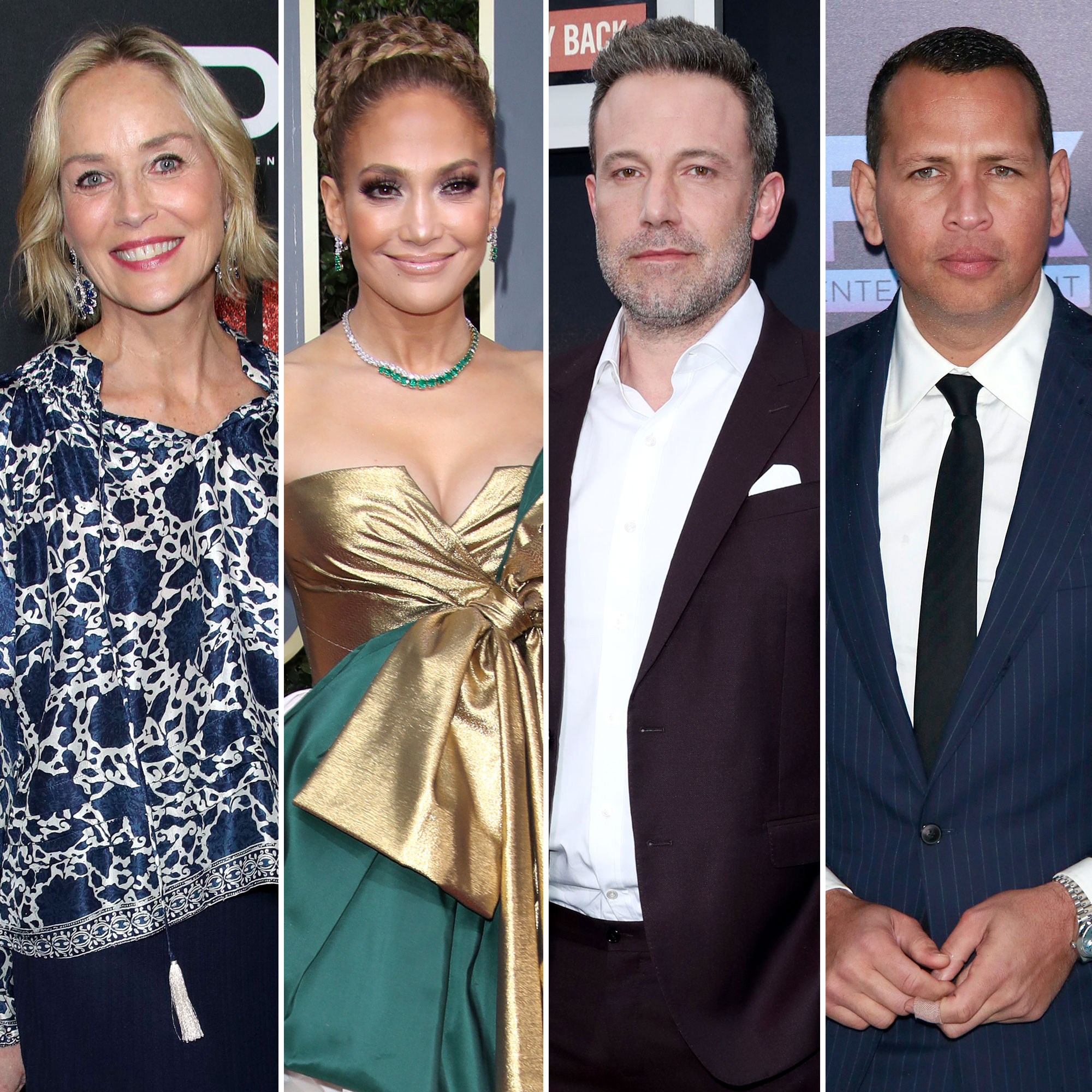 Sharon Stone Reacts to Jennifer Lopez, Ben Affleck Photos