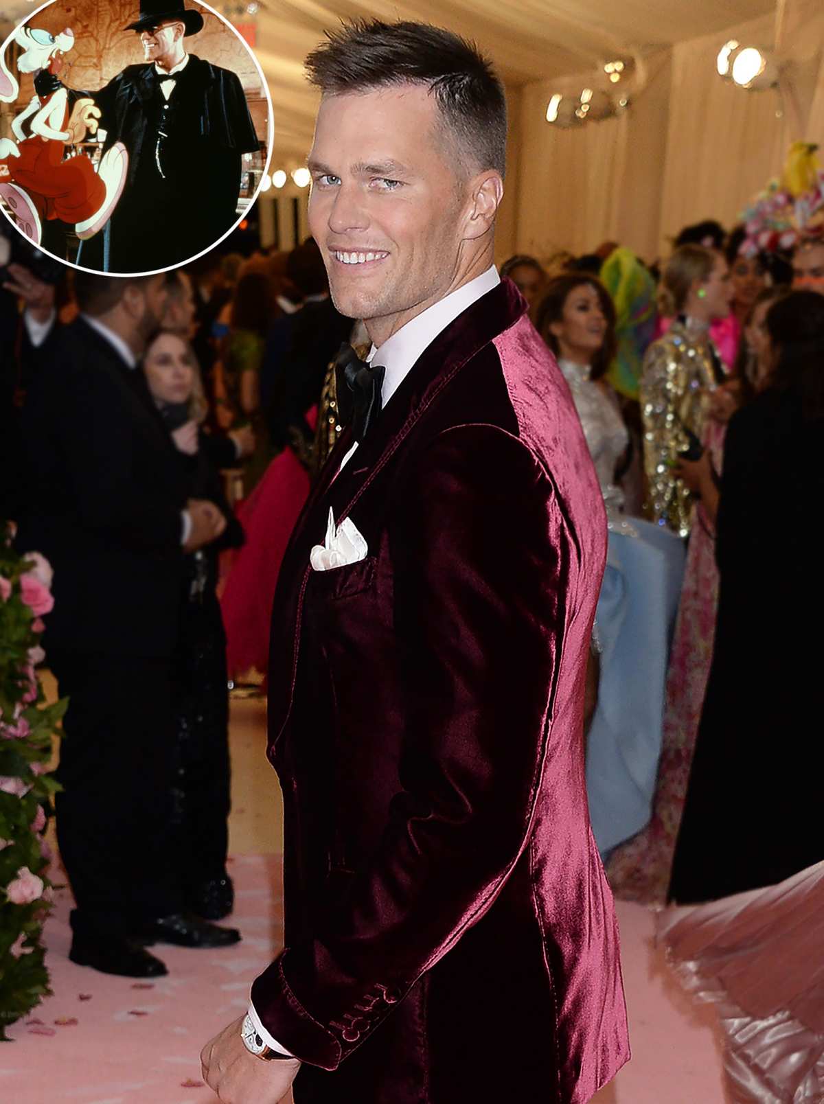 Tom Brady's Kentucky Derby outfit goes viral as NFL star is mocked for  looking like Who Framed Roger Rabbit villain