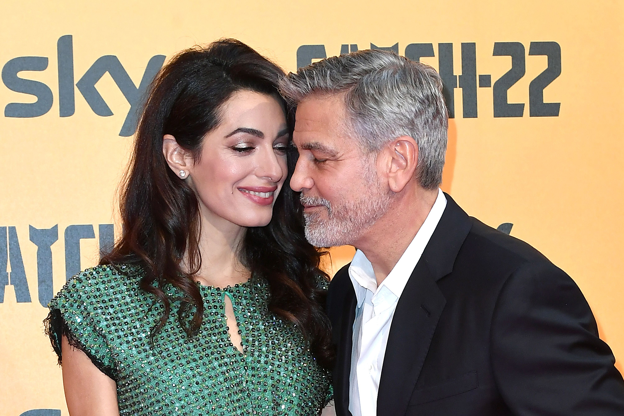 George and Amal Clooney Tease 10-Year Anniversary Trip at Albie Awards