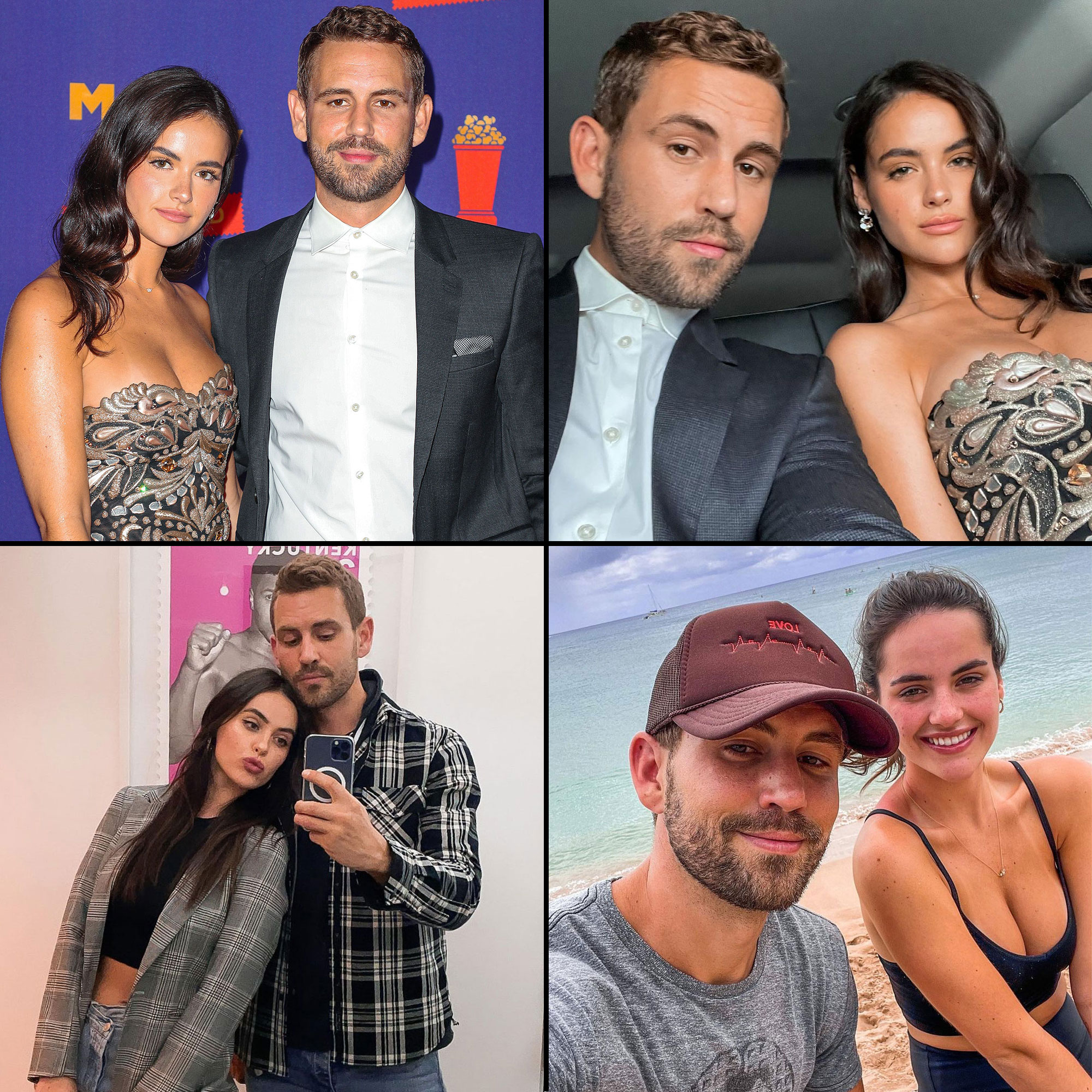 Cronograma de relacionamento de Nick Viall e esposa Natalie Joy