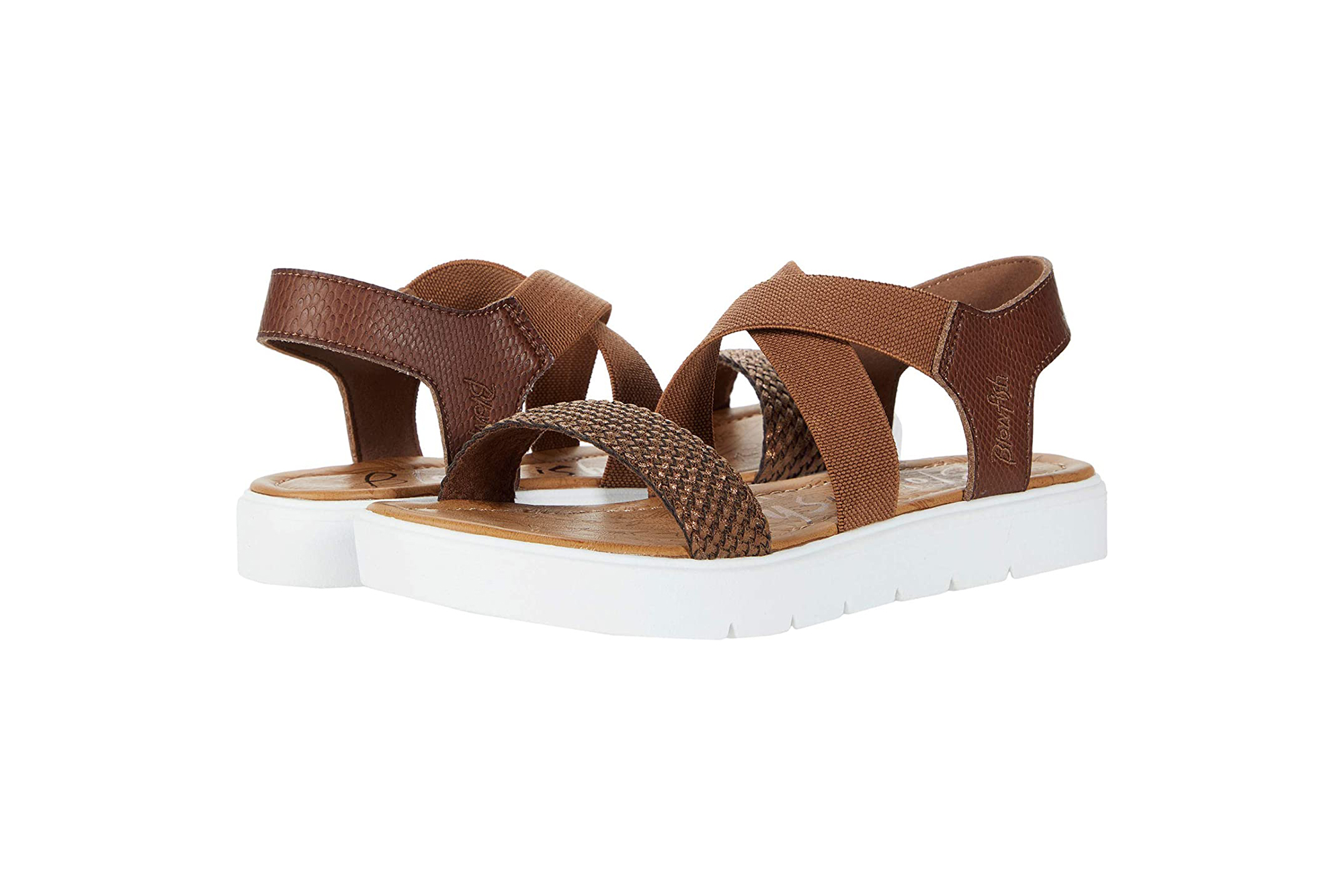 Zappos leather online sandals