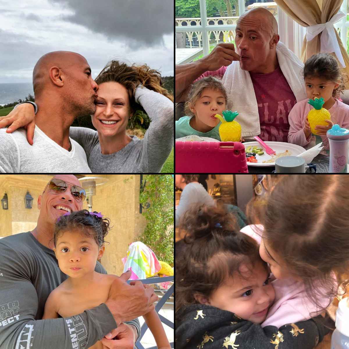 dwayne johnson and wife back together