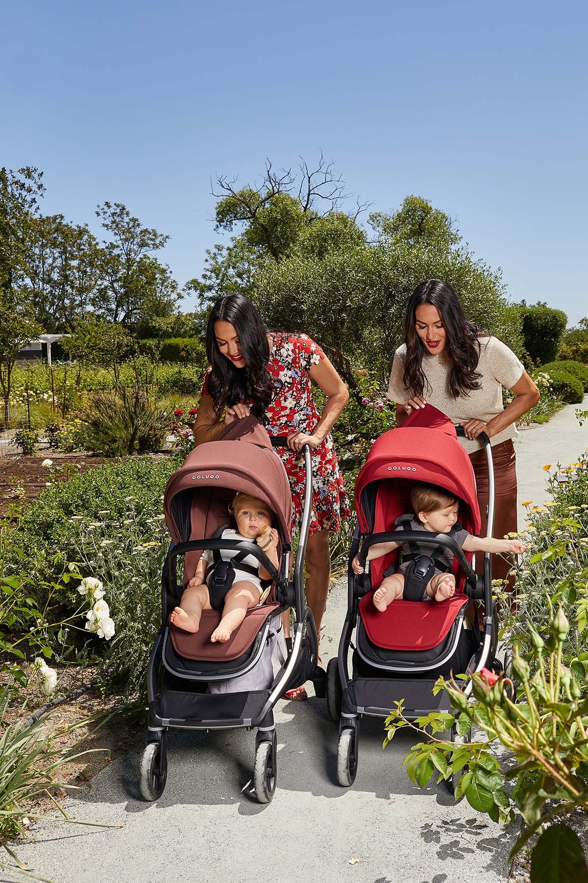 Brie and Nikki Bella on first year raising their infant sons