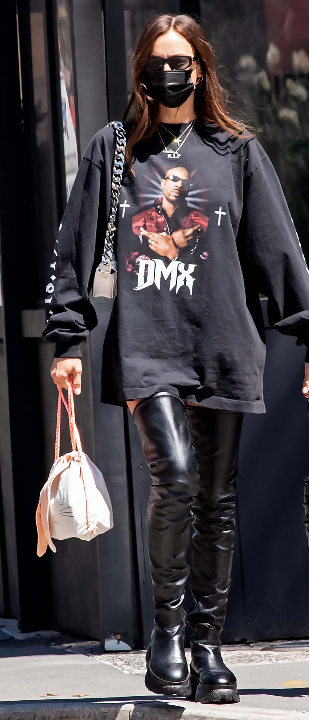 kanye west dmx balenciaga shirt