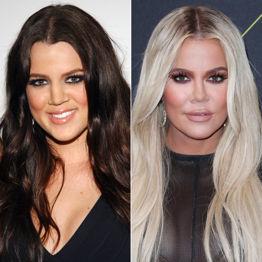 Khloe Kardashian S Beauty Evolution Since Kuwtk Began