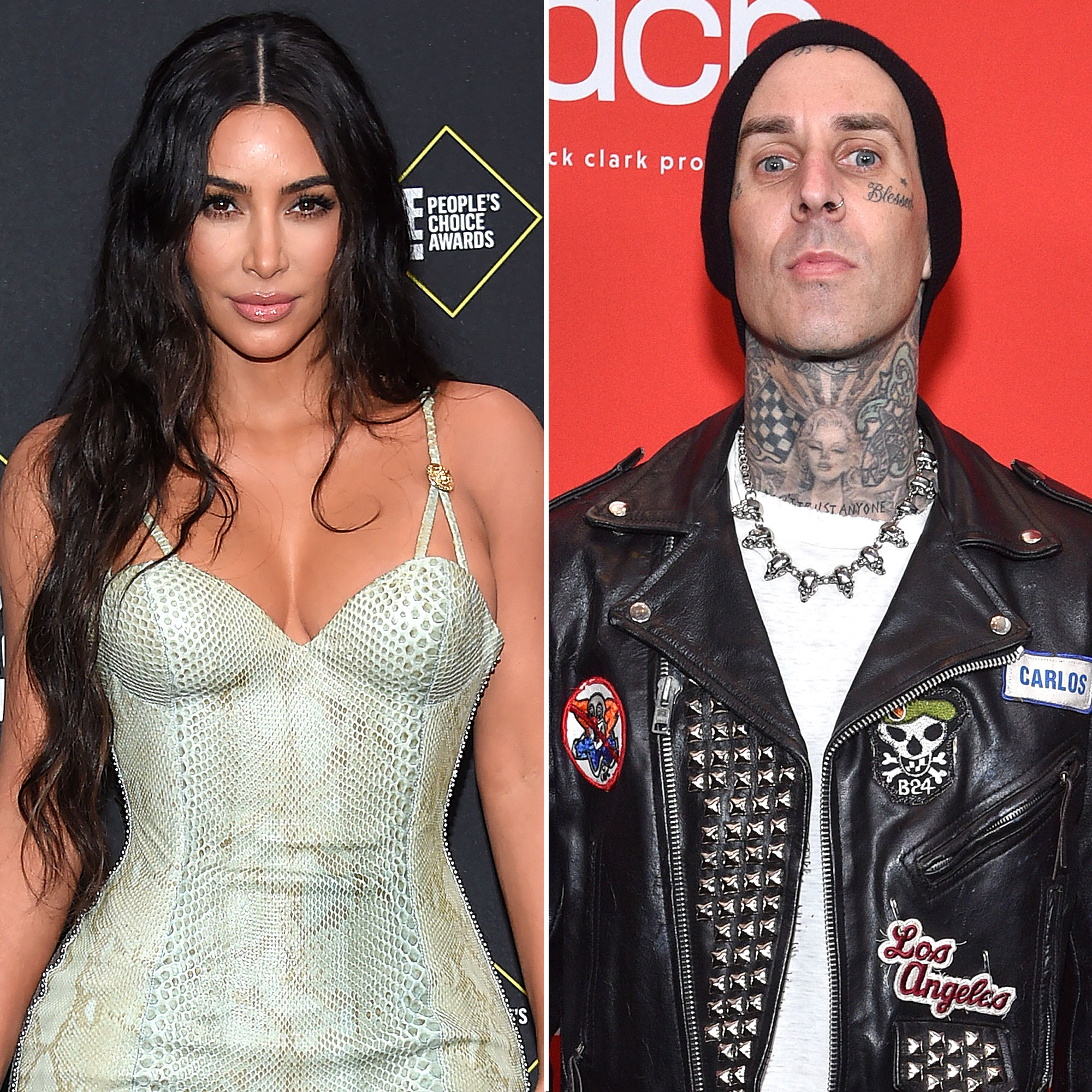 Kim Kardashian Has Fun With Travis Barker After Hookup Claims